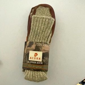 Acorn Slipper Sock - XL